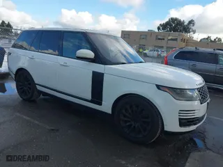 2019 Land Rover Range Rover with VIN SALGR2RV3KA563015, listed as a IAAI auction lot 41680460 with 83,463 mi miles. Bid and sale history available at carsss.com. Image 1.