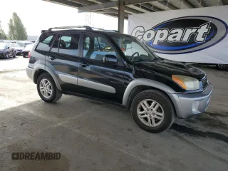 2003 Toyota RAV4 with VIN JTEGH20V030098882, listed as a Copart auction lot 54357825 with 208,991 mi miles and Salvage Title. Bid and sale history available at DreamBid. Image 4.