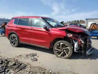2022 Mitsubishi Outlander SE with VIN JA4J4UA87NZ030985, listed as a Copart auction lot 53522645 with Not provided miles and Salvage title. Bid and sale history available at DreamBid. Image 4.