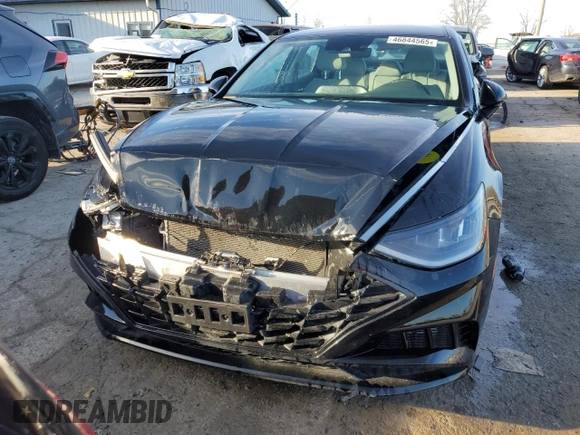 2020 Hyundai Sonata SEL z VIN 5NPEL4JA8LH054018, wystawiony jako Copart lot #46844565 z przebiegiem 44 712 mil mil oraz Szkoda całkowita • Salvage title. Historia ofert i sprzedaży dostępna na DreamBid. Obrazek 5.