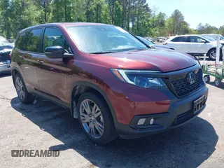 2019 Honda Passport EX-L z VIN 5FNYF7H59KB009956, wystawiony jako IAAI lot #42021317 z przebiegiem 58 121 mil mil oraz . Historia ofert i sprzedaży dostępna na DreamBid. Obrazek 1.