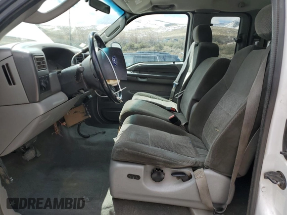 2003 Ford Super Duty F-250 XL with VIN 1FTNX21F03EB11672, listed as a Copart auction lot 51553485 with 382,272 mi miles and Salvage Title. Bid and sale history available at carsss.com. Image 7.