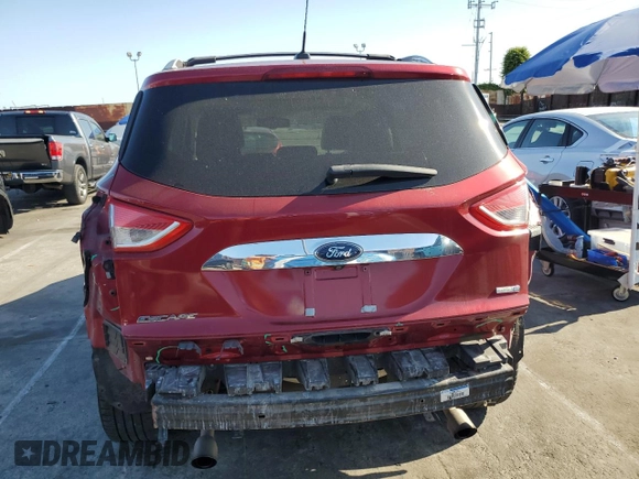 2015 Ford Escape Titanium with VIN 1FMCU9J99FUC82817, listed as a Copart auction lot 52206505 with 129,840 mi miles and Salvage Title. Bid and sale history available at carsss.com. Image 6.