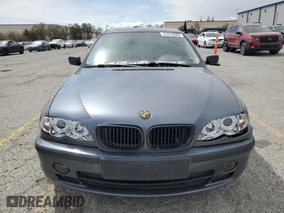 2003 BMW 3 Series 330i with VIN WBAEV53483KM03488, listed as a Copart auction lot 51610985 with 229,875 mi miles and Salvage Title. Bid and sale history available at carsss.com. Image 5.