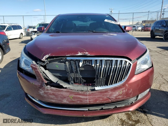 2015 Buick LaCrosse Leather with VIN 1G4GC5G38FF223553, listed as a Copart auction lot 49387105 with 191,807 mi miles and Salvage Title. Bid and sale history available at carsss.com. Image 5.