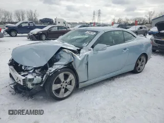 2011 Lexus IS 250 C with VIN JTHFF2C22B2516805, listed as a Copart auction lot 42196215 with Not Provided miles and Salvage Title. Bid and sale history available at DreamBid. Image 1.