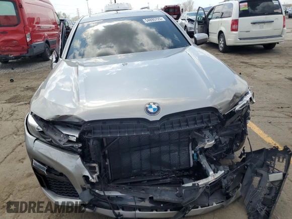 2022 BMW 7 Series 750i xDrive with VIN WBA7U2C09NCJ69088, listed as a Copart auction lot 54895725 with 12,893 mi miles and Clean title. Bid and sale history available at DreamBid. Image 5.