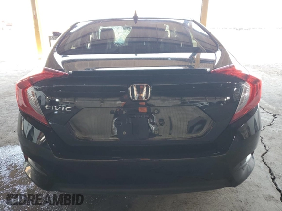 2017 Honda Civic Sedan EX-T with VIN 19XFC1F43HE018271, listed as a Copart auction lot 40249204 with 97,409 mi miles and Salvage Title. Bid and sale history available at carsss.com. Image 6.