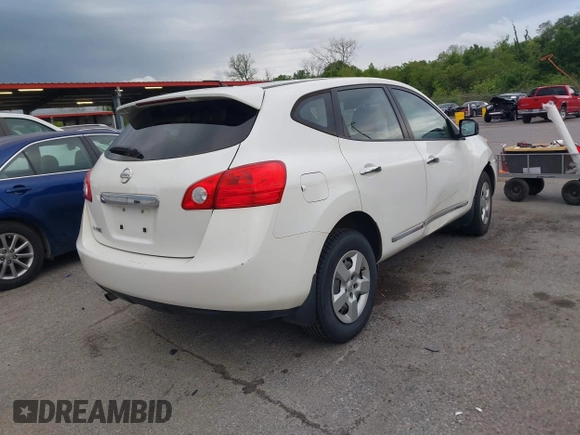 2012 Nissan Rogue S with VIN JN8AS5MTXCW284467, listed as a IAAI auction lot 41961652 with 92,720 mi miles and . Bid and sale history available at DreamBid. Image 4.