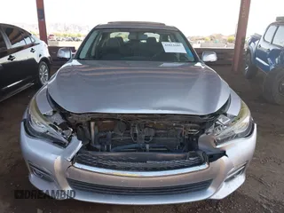 2017 Infiniti Q50 3.0t Premium with VIN JN1EV7AP4HM739763, listed as a IAAI auction lot 42011605 with 90,608 mi miles. Bid and sale history available at carsss.com. Image 11.