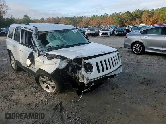 2016 Jeep Patriot Latitude with VIN 1C4NJRFB9GD718469, listed as a Copart auction lot 84938764 with 156,867 mi miles and Salvage Title. Bid and sale history available at carsss.com. Image 10.