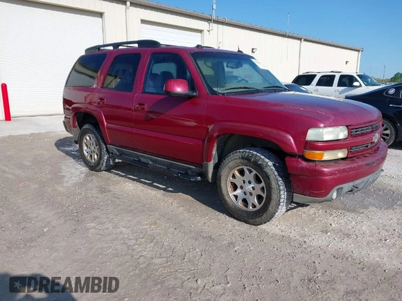2004 Chevrolet Tahoe Z71 z VIN 1GNEK13T14R275140, wystawiony jako IAAI lot #41986825 z przebiegiem 256 057 mil mil oraz . Historia ofert i sprzedaży dostępna na DreamBid. Obrazek 1.