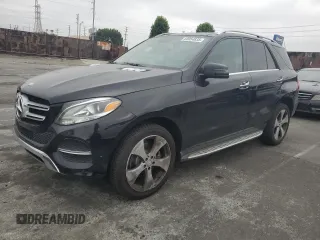 2017 Mercedes-Benz GLE 350 with VIN 4JGDA5HB5HA866800, listed as a Copart auction lot 60054835 with 83,741 mi miles and Salvage title. Bid and sale history available at DreamBid. Image 1.
