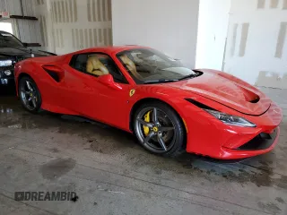 2021 Ferrari F8 с VIN ZFF93LMA2M0264413, выставлен на аукционе Copart как лот 74663374 с пробегом Не указан миль и Списание • Salvage title. История ставок и продаж доступна на DreamBid. Изображение 4.