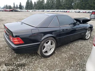 2000 Mercedes-Benz SL-Class with VIN WDBFA68F7YF185593, listed as a Copart auction lot 88585535 with 0 mi miles and Clean Title. Bid and sale history available at carsss.com. Image 3.