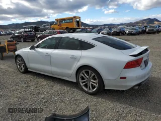 2013 Audi S7 with VIN WAUW2BFC8DN110379, listed as a Copart auction lot 77183304 with 95,061 mi miles and Salvage Title. Bid and sale history available at carsss.com. Image 2.