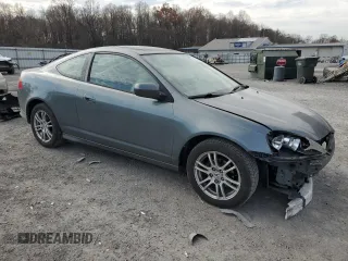 2005 Acura RSX with VIN JH4DC54835S004804, listed as a Copart auction lot 80336334 with 242,736 mi miles and Salvage Title. Bid and sale history available at carsss.com. Image 4.
