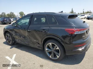 2024 Audi Q4 e-tron Premium Plus with VIN WA1L2BFZ6RP029848, listed as a Copart auction lot 64954434 with 3,034 mi miles and Salvage Title. Bid and sale history available at carsss.com. Image 2.
