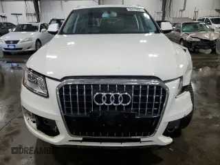 2015 Audi Q5 Premium Plus with VIN WA1LFAFP0FA127981, listed as a Copart auction lot 56475825 with 70,454 mi miles and Salvage title. Bid and sale history available at DreamBid. Image 5.