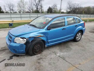 2008 Dodge Caliber SE with VIN 1B3HB28B48D717702, listed as a Copart auction lot 50833265 with 177,723 mi miles and Salvage Title. Bid and sale history available at carsss.com. Image 1.