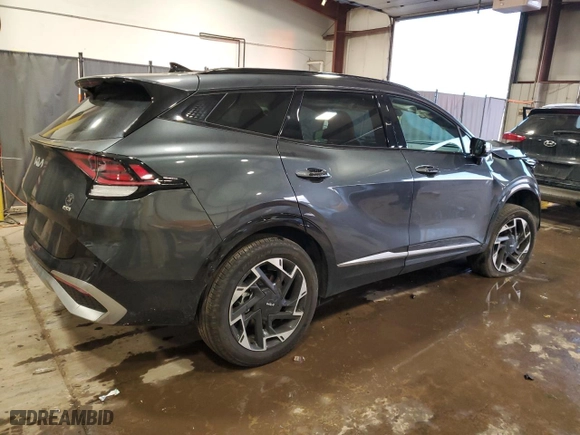 2024 Kia Sportage SX-Prestige with VIN 5XYK5CDF5RG213611, listed as a Copart auction lot 86243934 with 3,961 mi miles and Salvage Title. Bid and sale history available at carsss.com. Image 3.