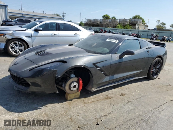 2019 Chevrolet Corvette with VIN 0K1988100096, listed as a Copart auction lot 65663444 with 69,303 mi miles and Clean title. Bid and sale history available at DreamBid. Image 1.