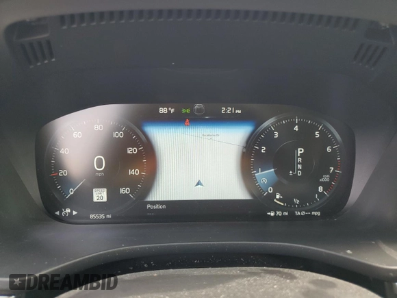 2018 Volvo XC60 Inscription with VIN LYVA22RL7JB083793, listed as a Copart auction lot 55104384 with 85,535 mi miles and . Bid and sale history available at DreamBid. Image 9.