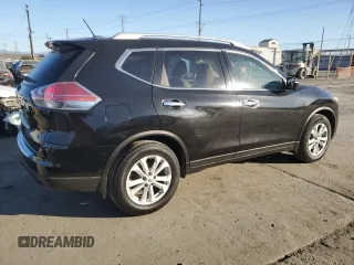 2015 Nissan Rogue S with VIN 5N1AT2ML4FC760222, listed as a Copart auction lot 88156365 with 137,524 mi miles and Clean Title. Bid and sale history available at DreamBid. Image 3.