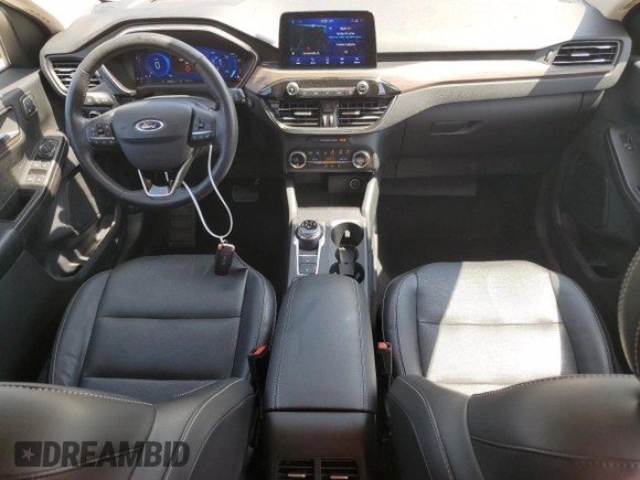 2020 Ford Escape Titanium Hybrid with VIN 1FMCU0DZXLUA07024, listed as a Copart auction lot 61547795 with 36,965 mi miles and Salvage title. Bid and sale history available at DreamBid. Image 8.