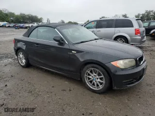 2010 BMW 1 Series 128i with VIN WBAUL7C54AVJ78150, listed as a Copart auction lot 72537144 with 207,665 mi miles and Salvage Title. Bid and sale history available at carsss.com. Image 4.