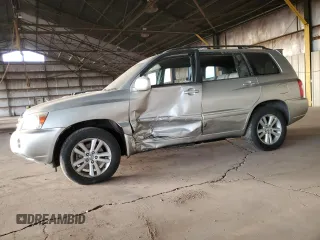 2006 Toyota Highlander z VIN JTEDW21A560009204, wystawiony jako Copart lot #42431755 z przebiegiem Nie podano mil oraz Szkoda całkowita • Salvage title. Historia ofert i sprzedaży dostępna na DreamBid. Obrazek 1.
