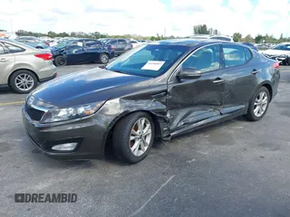 2011 Kia Optima EX with VIN KNAGN4A74B5164311, listed as a IAAI auction lot 41558907 with Not Provided miles and . Bid and sale history available at carsss.com. Image 2.
