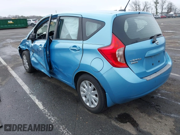 2015 Nissan Note S Plus z VIN 3N1CE2CP2FL400790, wystawiony jako IAAI lot #41825865 z przebiegiem 26 571 mil mil oraz . Historia ofert i sprzedaży dostępna na DreamBid. Obrazek 3.