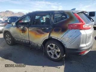 2018 Honda CR-V EX-L with VIN 5J6RW1H80JA013388, listed as a Copart auction lot 46678225 with 63,336 mi miles and Salvage Title. Bid and sale history available at DreamBid. Image 2.