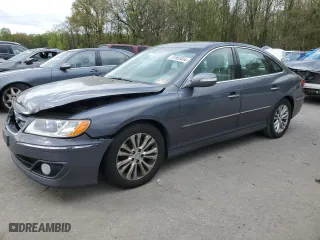 2011 Hyundai Azera Limited with VIN KMHFC4DF2BA538053, listed as a Copart auction lot 51863454 with 113,974 mi miles and Salvage Title. Bid and sale history available at carsss.com. Image 1.