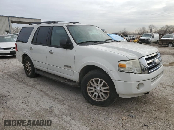 2008 Ford Expedition SSV with VIN 1FMFU16558LA64368, listed as a Copart auction lot 50095805 with 202,813 mi miles and Clean title. Bid and sale history available at DreamBid. Image 4.