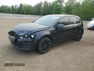 2015 Volkswagen Golf TSI S z VIN 3VW217AU6FM096350, wystawiony jako Copart lot #58926735 z przebiegiem 176 518 mil mil oraz Szkoda całkowita • Salvage title. Historia ofert i sprzedaży dostępna na DreamBid. Obrazek 1.