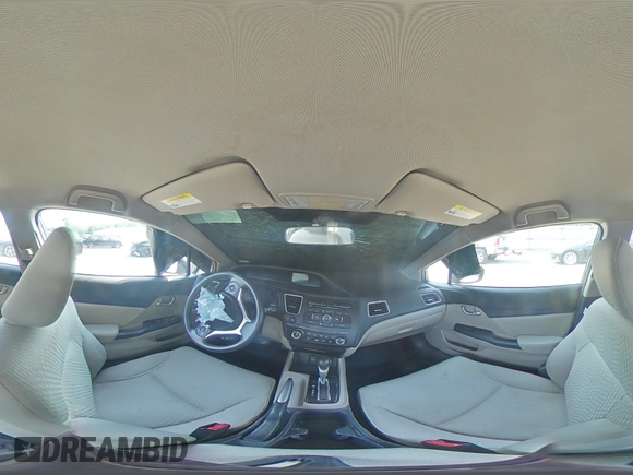 2014 Honda Civic LX z VIN 19XFB2F5XEE256180, wystawiony jako Copart lot #59629615 z przebiegiem 115 889 mil mil oraz Szkoda całkowita • Salvage title. Historia ofert i sprzedaży dostępna na DreamBid. Obrazek 14.