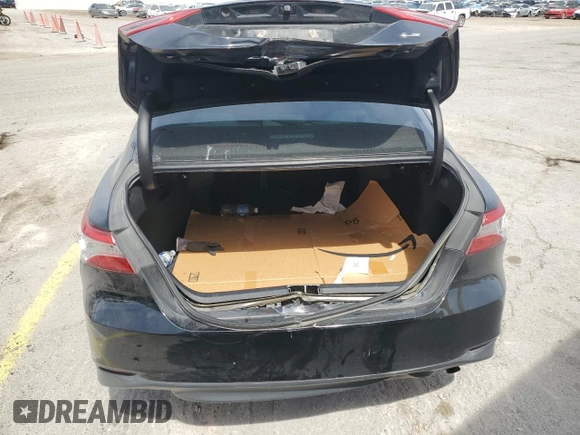 2019 Toyota Camry LE with VIN 4T1B11HK3KU774056, listed as a Copart auction lot 51497175 with 129,690 mi miles and Salvage Title. Bid and sale history available at carsss.com. Image 6.