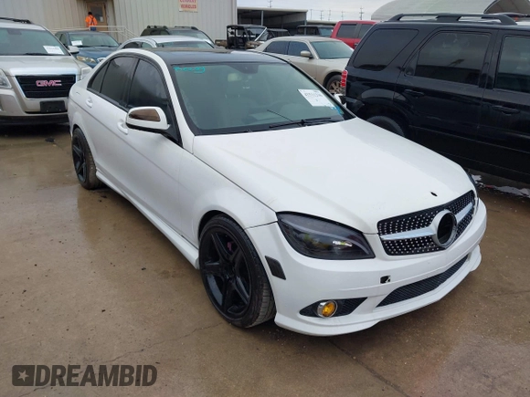2009 Mercedes-Benz C 300 Sport with VIN WDDGF54X09R070890, listed as a IAAI auction lot 42511236 with 96,781 mi miles and . Bid and sale history available at DreamBid. Image 1.