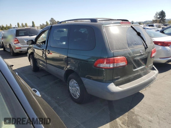 2003 Toyota Sienna LE with VIN 4T3ZF13C23U515454, listed as a Copart auction lot 72506484 with 130,208 mi miles and Salvage Title. Bid and sale history available at carsss.com. Image 2.