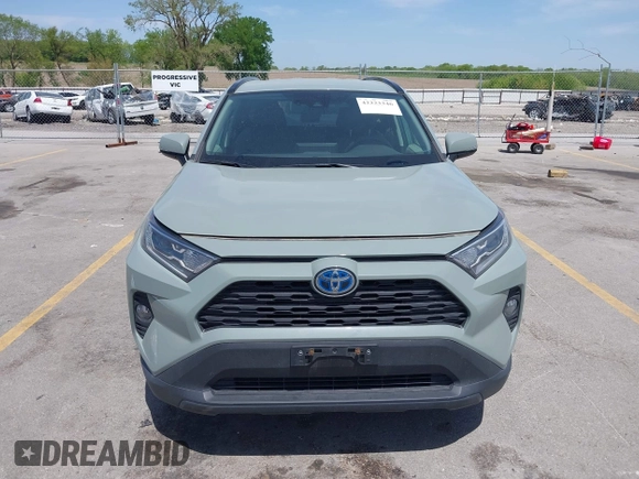 2020 Toyota RAV4 Hybrid XLE z VIN 4T3RWRFVXLU005428, wystawiony jako IAAI lot #42223346 z przebiegiem 123 168 mil mil oraz . Historia ofert i sprzedaży dostępna na DreamBid. Obrazek 13.