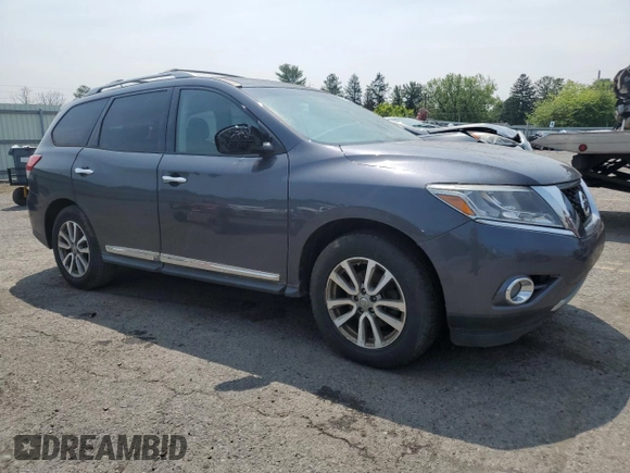 2013 Nissan Pathfinder SV z VIN 5N1AR2MM1DC609665, wystawiony jako Copart lot #59930095 z przebiegiem 205 868 mil mil oraz Czysty tytuł • Clean title. Historia ofert i sprzedaży dostępna na DreamBid. Obrazek 4.