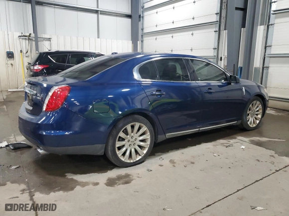 2012 Lincoln MKS with VIN 1LNHL9ER6CG806986, listed as a Copart auction lot 43084965 with 86,815 mi miles and Salvage Title. Bid and sale history available at carsss.com. Image 3.