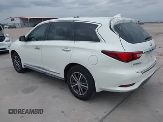 2016 Infiniti QX60 with VIN 5N1AL0MNXGC532149, listed as a IAAI auction lot 42034650 with 124,126 mi miles and . Bid and sale history available at DreamBid. Image 3.