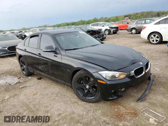 2013 BMW 3 Series 328i xDrive with VIN WBA3B3C5XDF540195, listed as a Copart auction lot 54256315 with 131,015 mi miles and Salvage title. Bid and sale history available at DreamBid. Image 4.