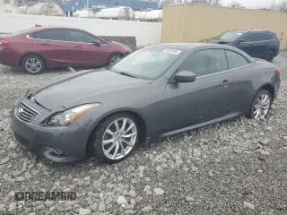 2015 Infiniti Q60 with VIN JN1CV6FE0FM810401, listed as a Copart auction lot 83853084 with 69,348 mi miles and Salvage title. Bid and sale history available at DreamBid. Image 1.
