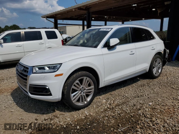 2018 Audi Q5 Prestige with VIN WA1CNAFY5J2178701, listed as a Copart auction lot 61411925 with 36,986 mi miles and Salvage title. Bid and sale history available at DreamBid. Image 1.