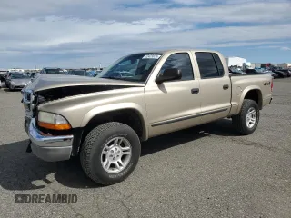 2004 Dodge Dakota SLT z VIN 1D7HG48N24S528242, wystawiony jako Copart lot #52423025 z przebiegiem 113 786 mil mil oraz Szkoda całkowita • Salvage title. Historia ofert i sprzedaży dostępna na DreamBid. Obrazek 1.