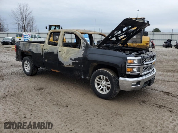 2014 Chevrolet Silverado 1500 LT with VIN 1GCVKREC6EZ384747, listed as a Copart auction lot 53650825 with Not Provided miles and Non Repairable. Bid and sale history available at DreamBid. Image 4.